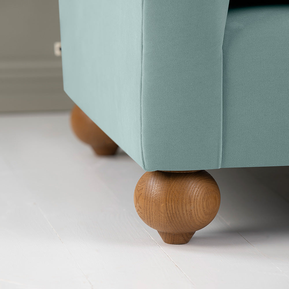 Dolittle 2 Seater Sofa in Intelligent Velvet Mineral