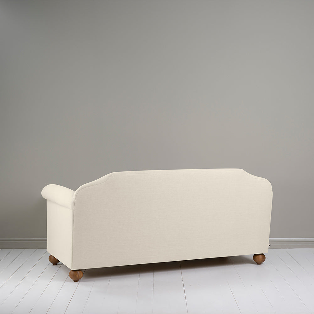 Back View of 3 Seater Sofa in Laidback Linen Dove - Nicola Harding & Co.