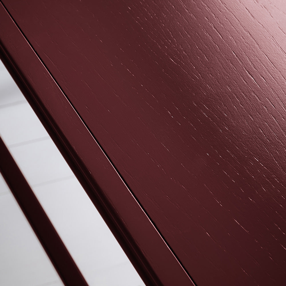 Scribble Desk, Berry Red