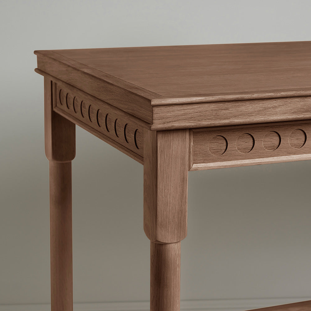 Scribble Desk, Smoky Stained Oak