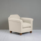 Dolittle Armchair in Laidback Linen Dove - By NiX