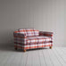 image of Dolittle 2 Seater Sofa in Checkmate Cotton, Berry