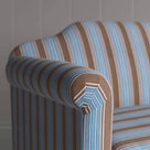 Dolittle in Regatta Cotton, Blue, Arm Design Closeup - Nicola Harding