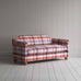 image of Dolittle 3 Seater Sofa in Checkmate Cotton, Berry