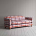 image of Dolittle 4 Seater Sofa in Checkmate Cotton, Berry