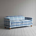 image of Dolittle 4 Seater Sofa in Checkmate Cotton, Blue
