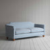 image of Dolittle 4 Seater Sofa in Slow Lane Cotton Linen, Blue