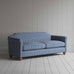 image of Dolittle 4 Seater Sofa in Well Plaid Cotton, Blue Brown