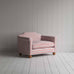 image of Dolittle Love Seat in Slow Lane Cotton Linen, Berry