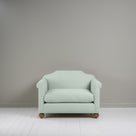 Front View of Dolittle Love Seat in Laidback Linen Sky - NiX