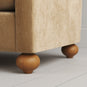 Spherical timber ball feets