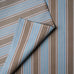image of Perch Slipper Armchair in Regatta Cotton, Blue