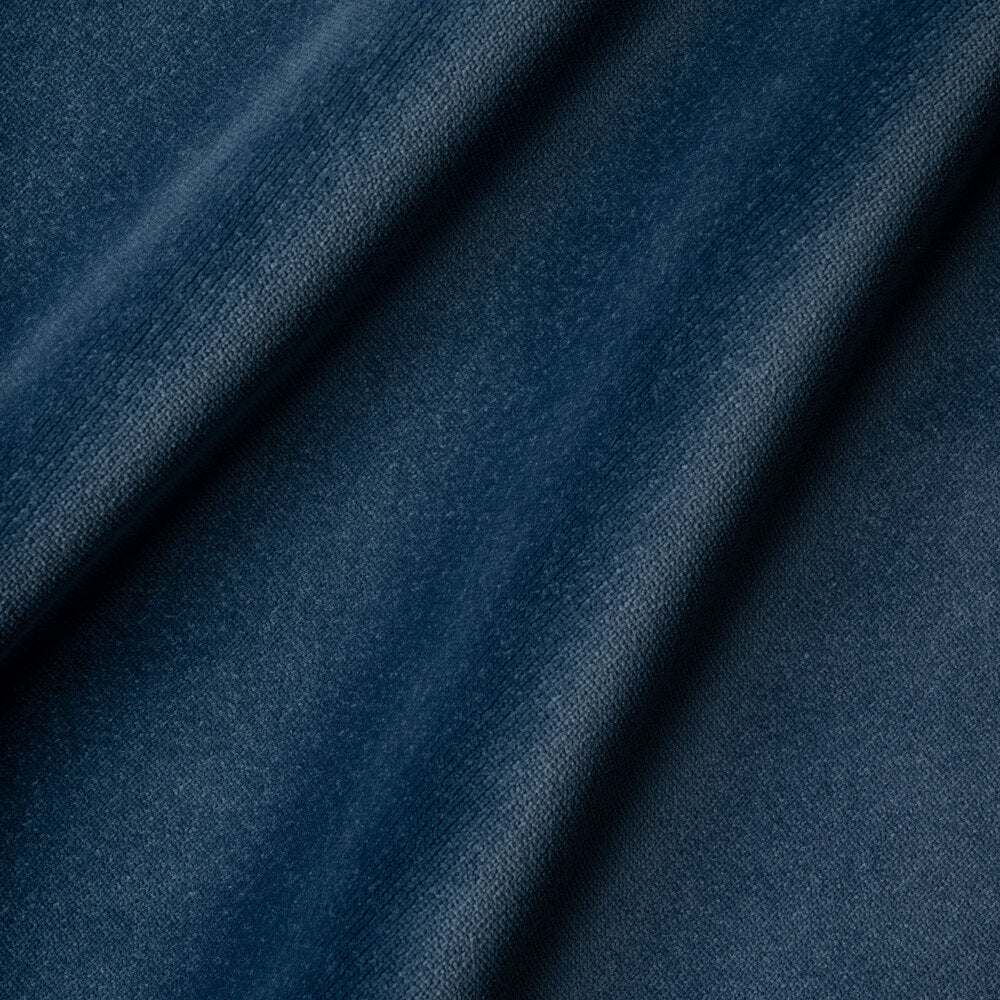 Folded Velvet Aegean fabric close-up