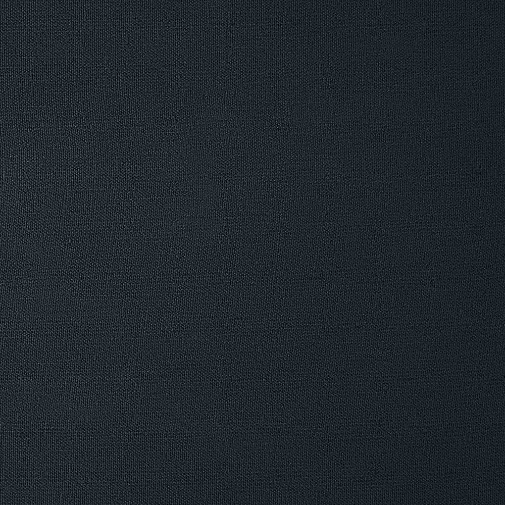 Closeup of Laidback Linen Fabric Texture in Midnight Color – Nicola Harding