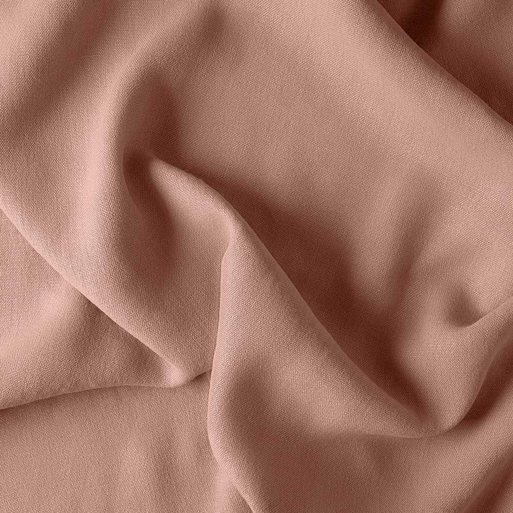 Detailed view of folded Roseberry Laidback Linen material by Nicola Harding.