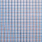 Square Deal Cotton, Blue Brown Design Pattern - NiX