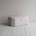 image of Hither Hexagonal Storage Ottoman in Ticking Cotton, Berry