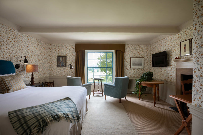 Hotel Cavendish Baslow Bed Room Design By Nicola Harding & Co.