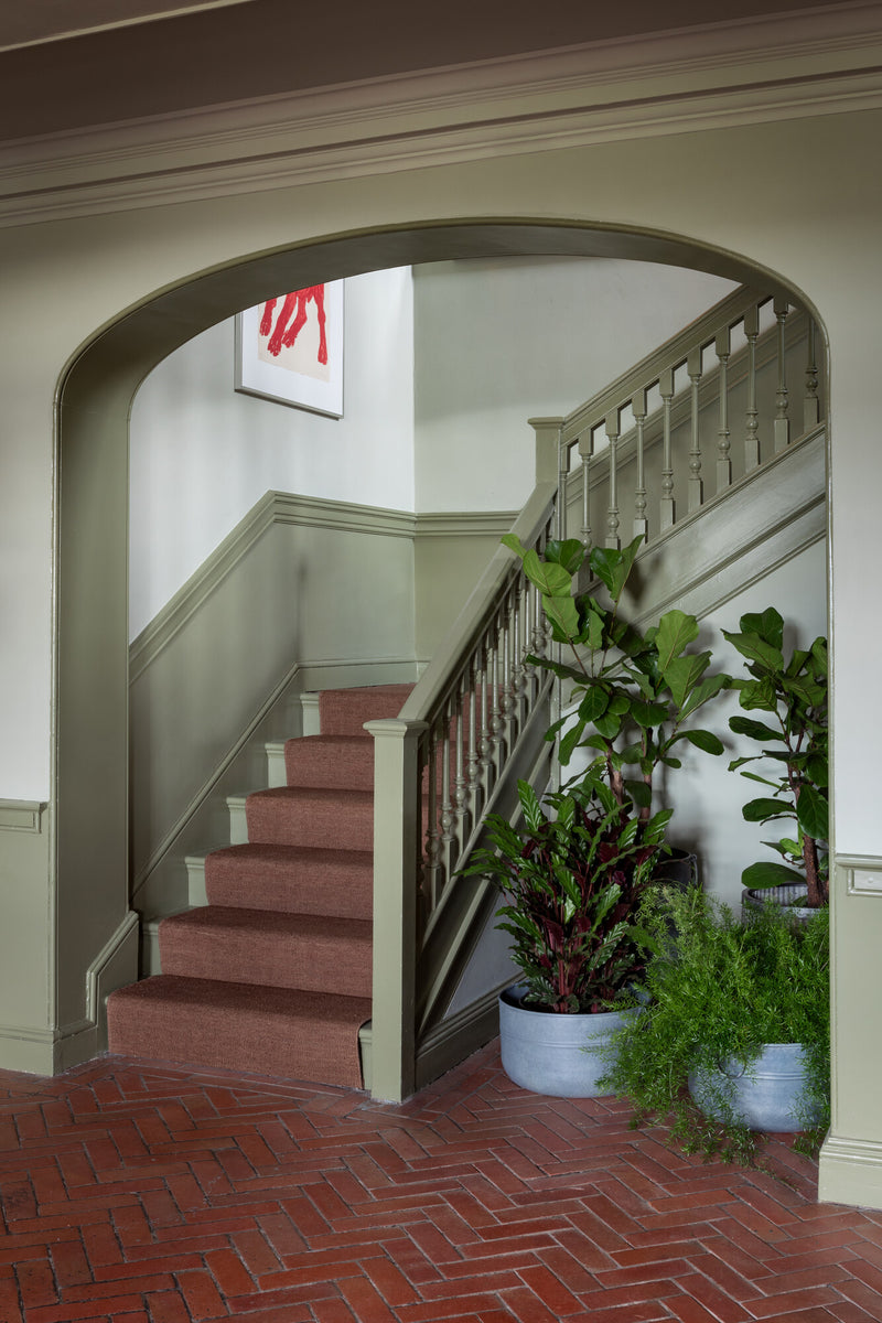 Hotel Cavendish Baslow Stairs, designed by Nicola Harding & Co.