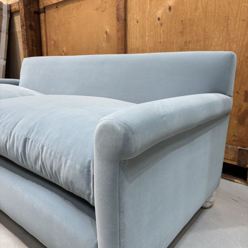 Photosample - Idler 4 seater sofa in Intelligent Velvet Mineral