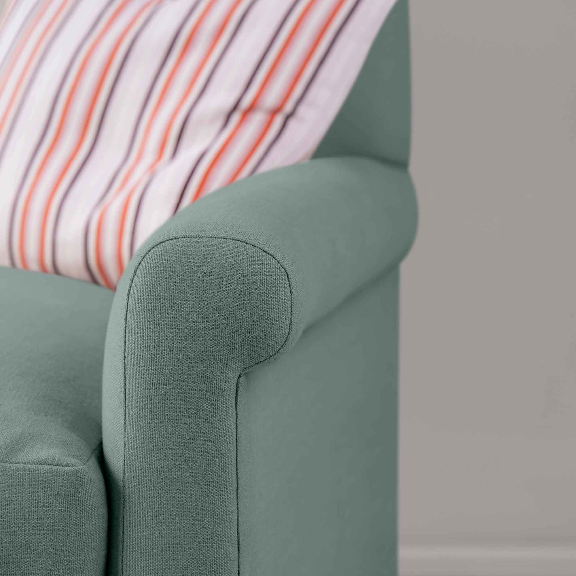 Idler 2 Seater Sofa in Laidback Linen Mineral - Nicola Harding