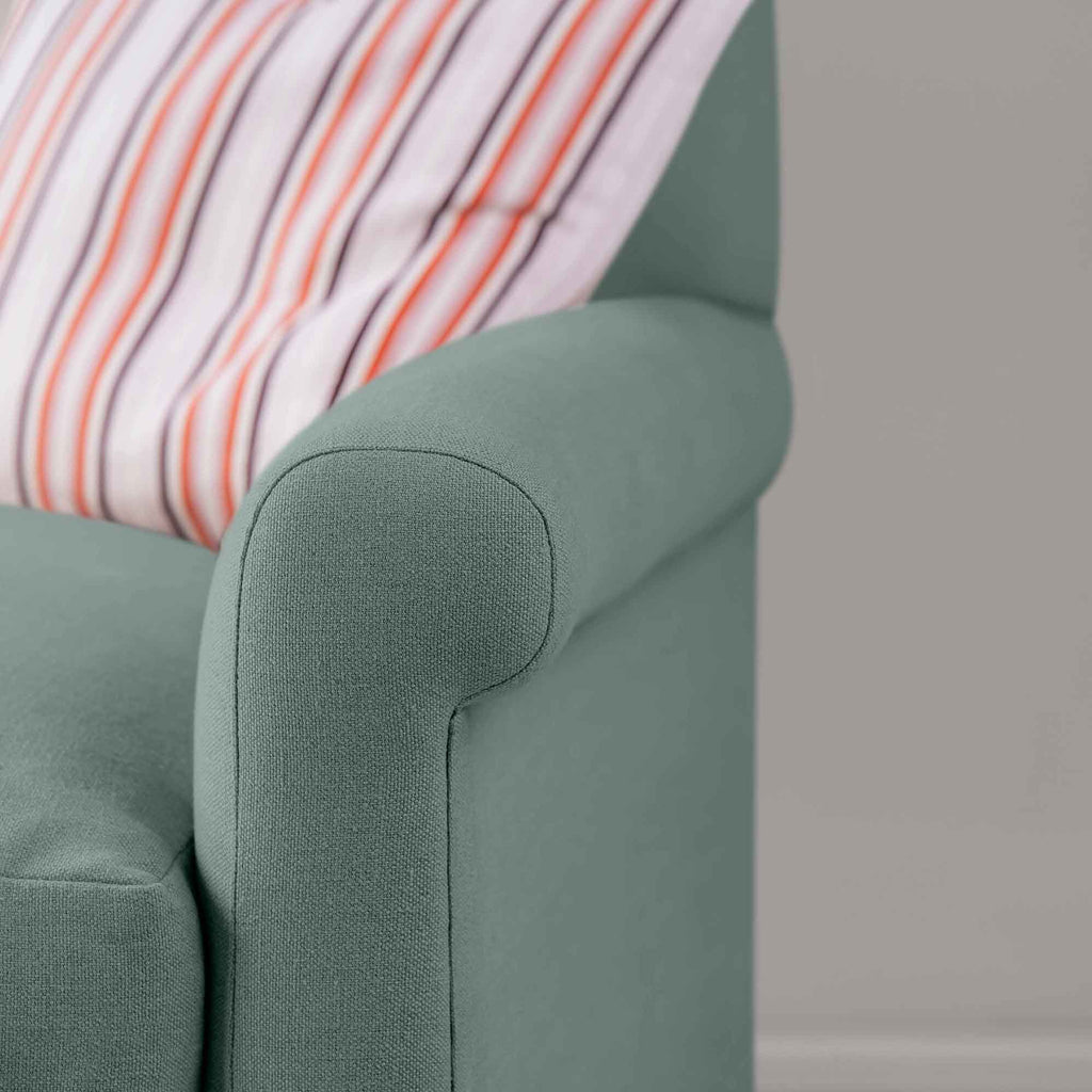 Idler 2 Seater Sofa in Laidback Linen Mineral - Nicola Harding