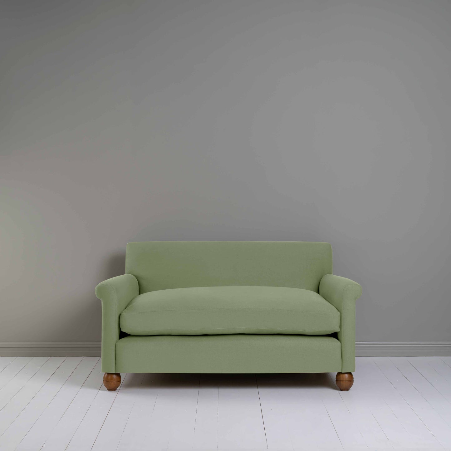 Idler 2 Seater Sofa in Laidback Linen Moss