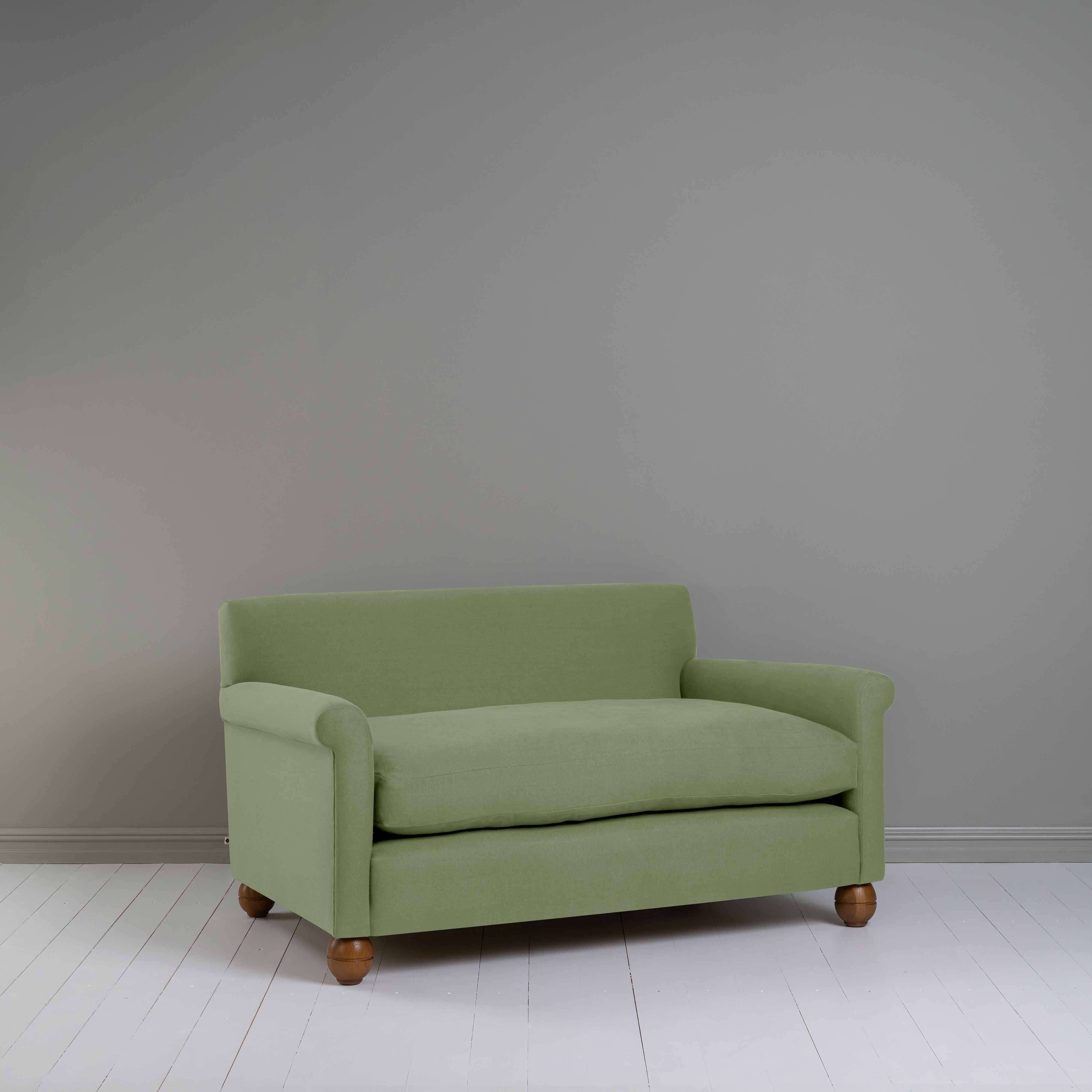  Idler 2 Seater Sofa in Laidback Linen Moss 