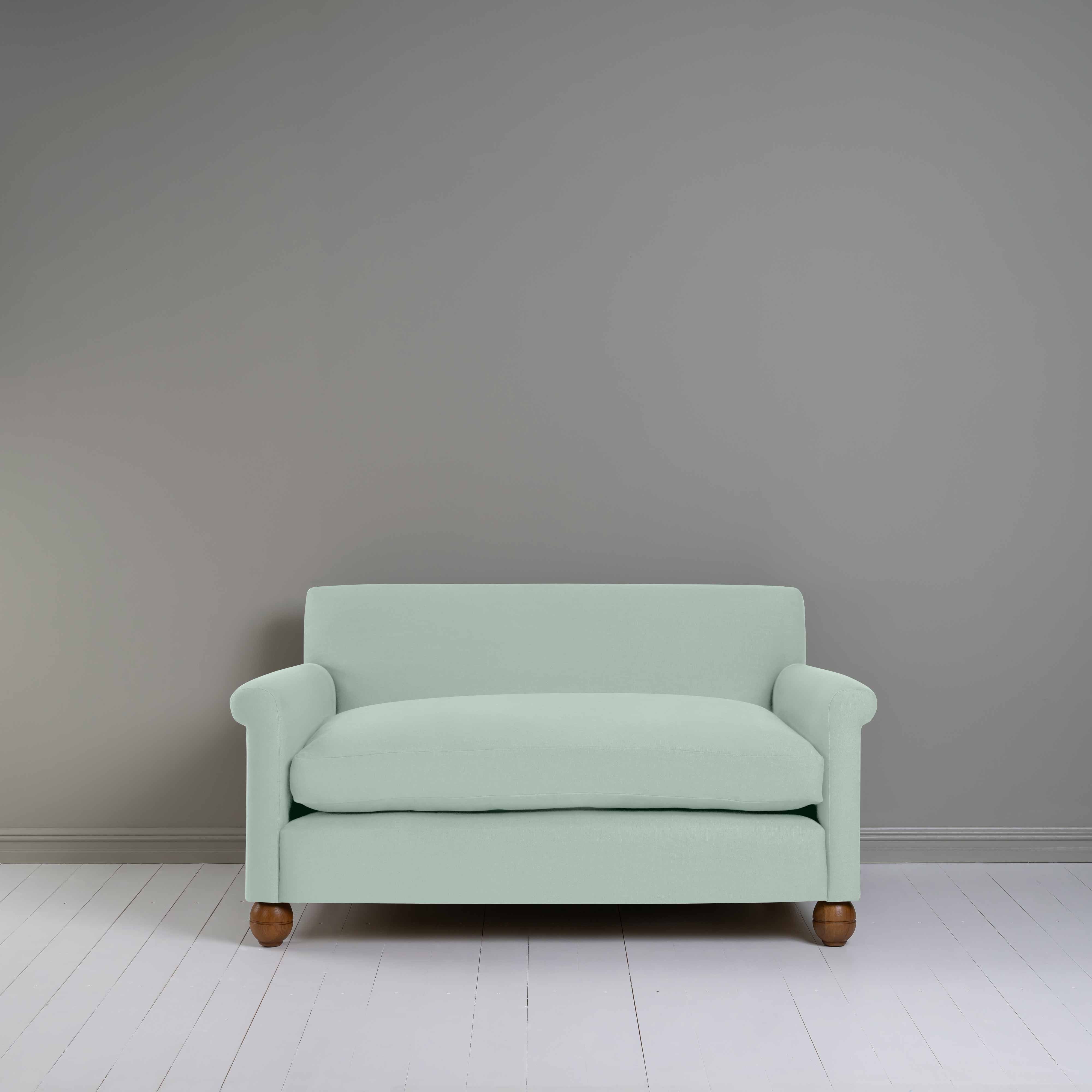 Idler 2 Seater Sofa in Laidback Linen Sky - Nicola Harding