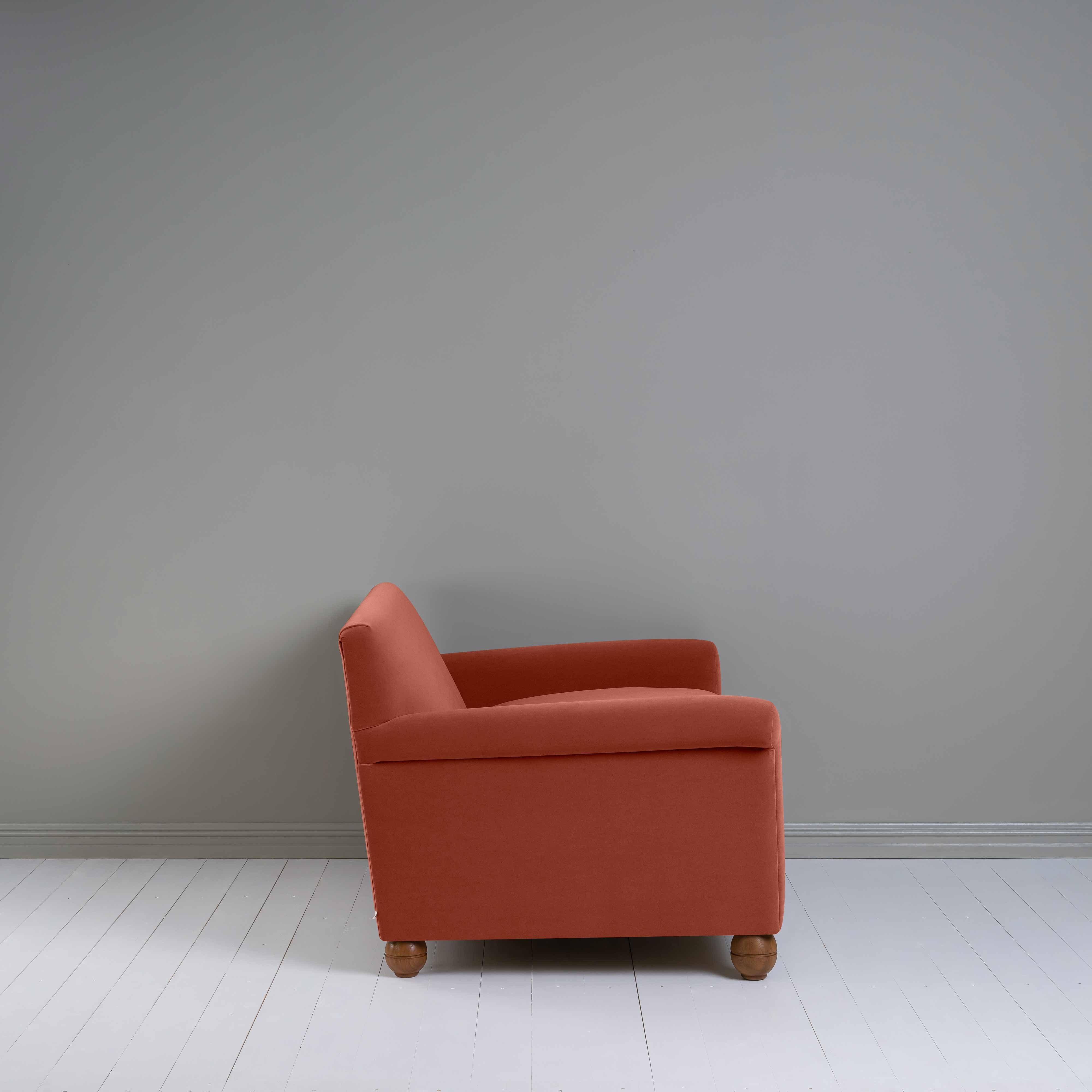  Idler 2 Seater Sofa in Intelligent Velvet Sienna 