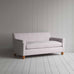 image of Idler 3 Seater Sofa in Ticking Cotton, Berry