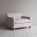 image of Idler Love Seat in Ticking Cotton, Berry