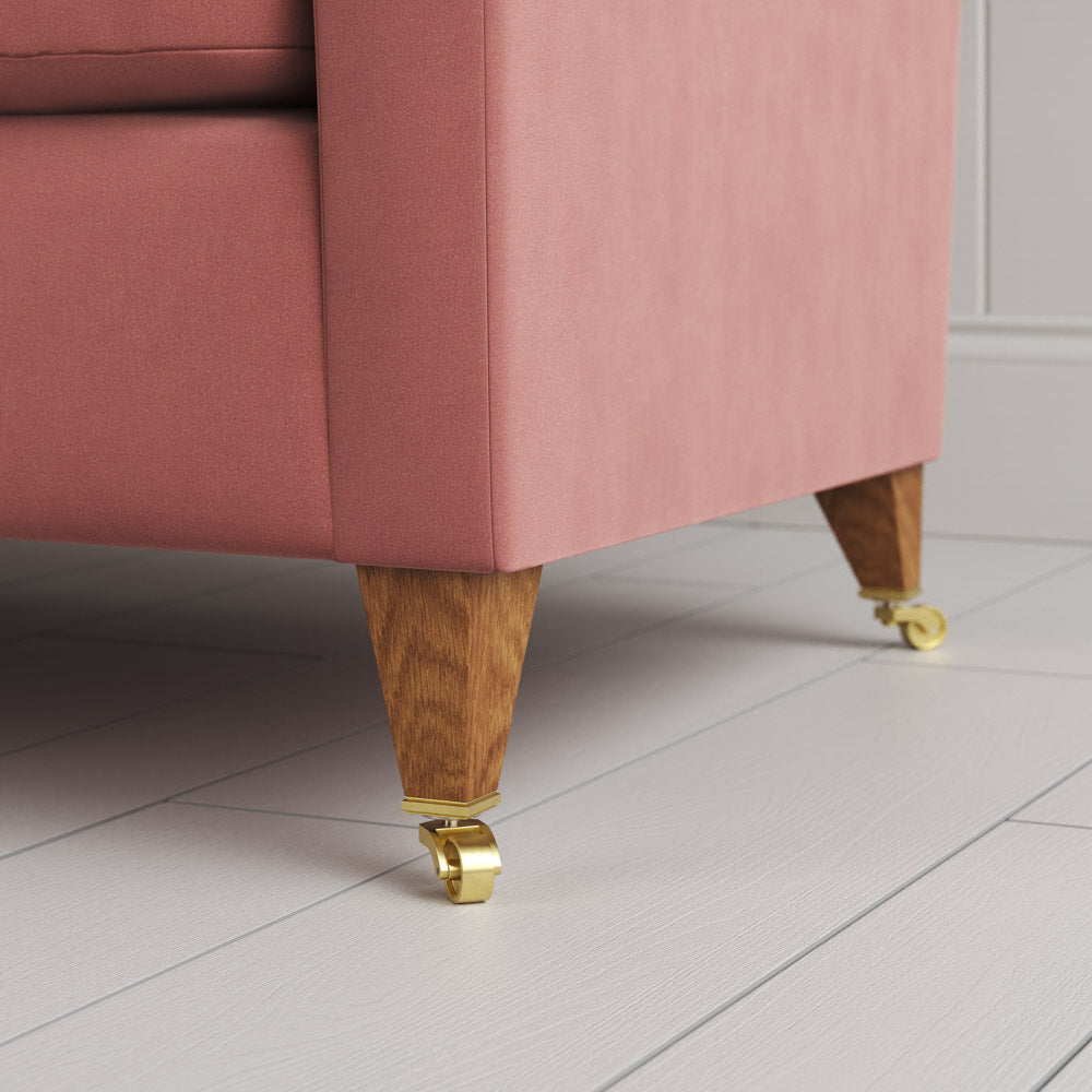 Idler Big Love Seat in Intelligent Velvet Damson