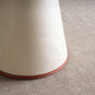 Bright Spark Tall Tapered Paper Lamp Shade in Soft White, Closeup - Nicola Harding