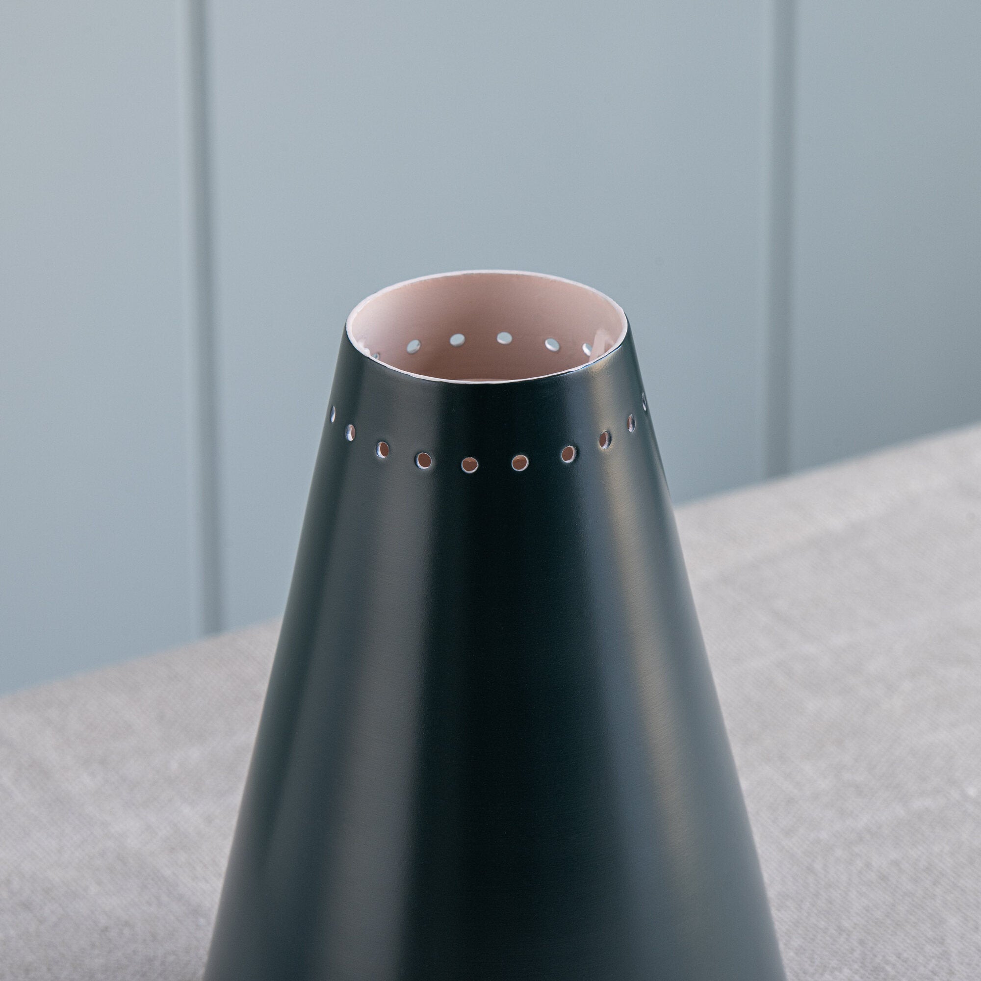 Top Design of Broadway Metal Shade, Green & Blush - NiX