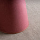 Focused Empire Paper Lamp Shade in Burgundy with Muted Pink Trim