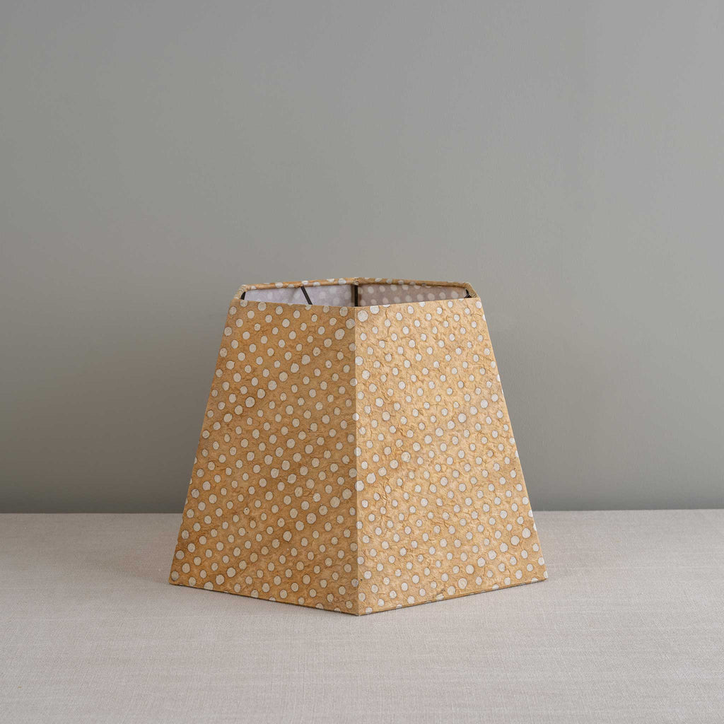 Townhouse Hexagonal Lamp Shade Tan - Nicola Harding