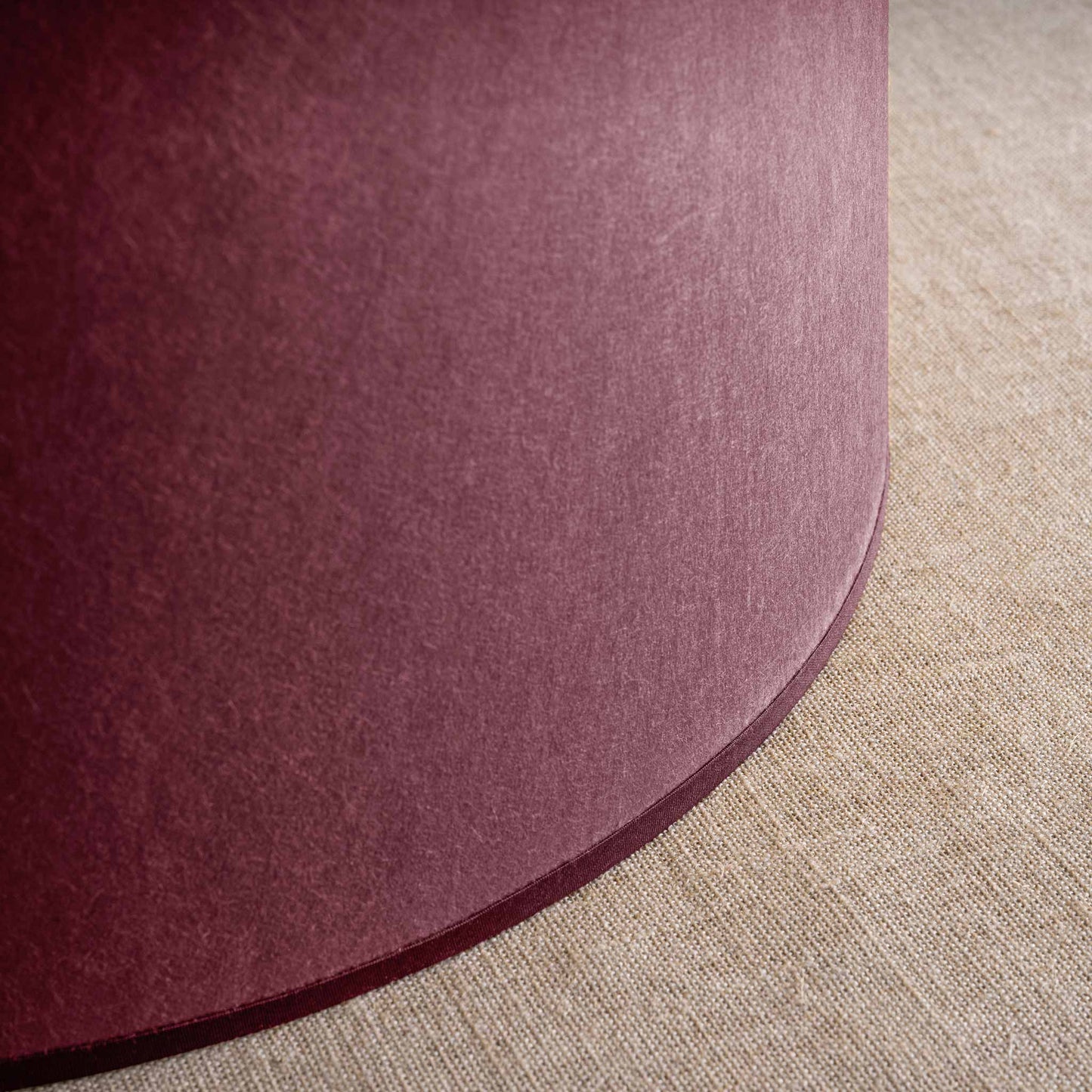 Whimsical Tall Straight Empire Lamp Shade in Burgundy
