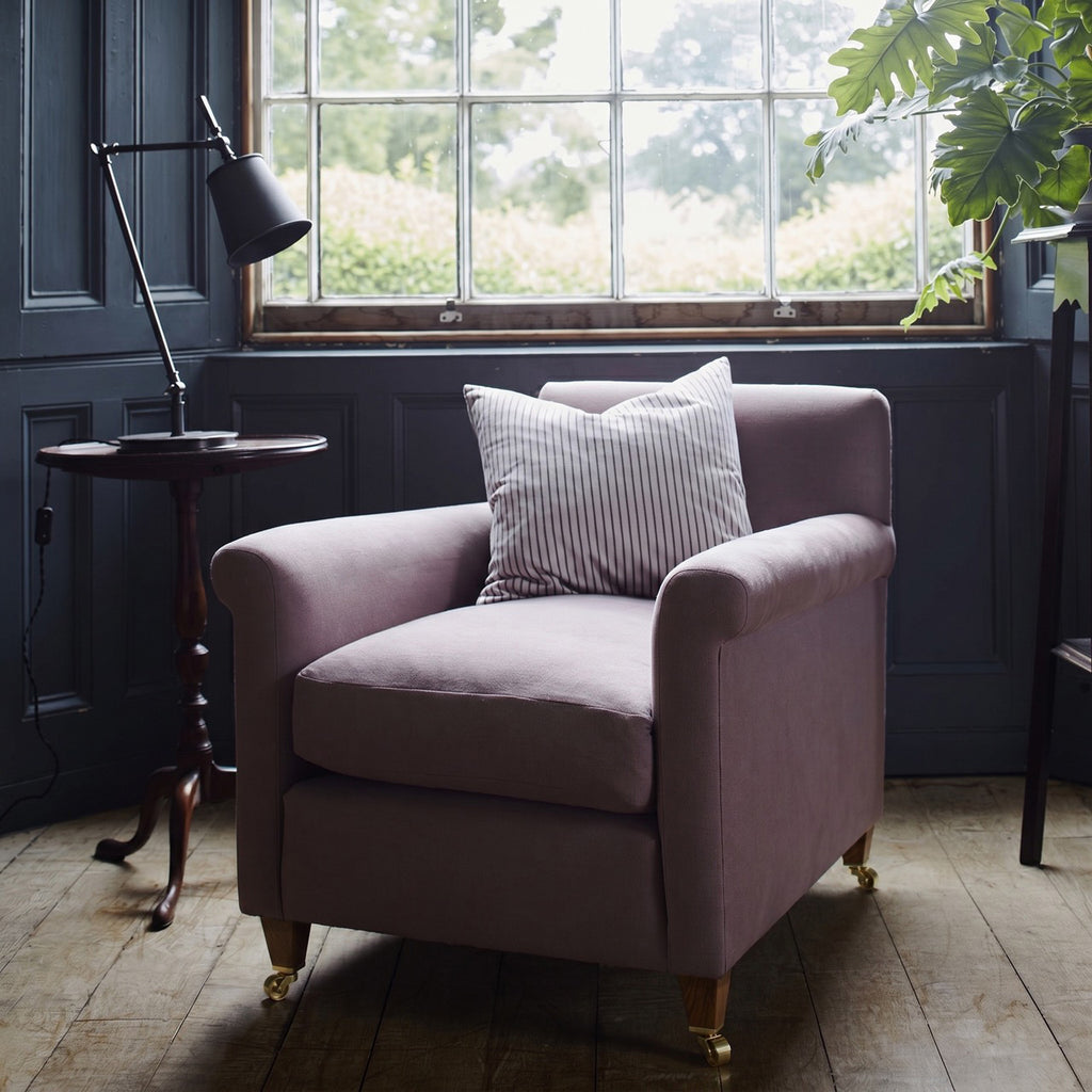 Idler Armchair in Classic Corduroy Stone Beige
