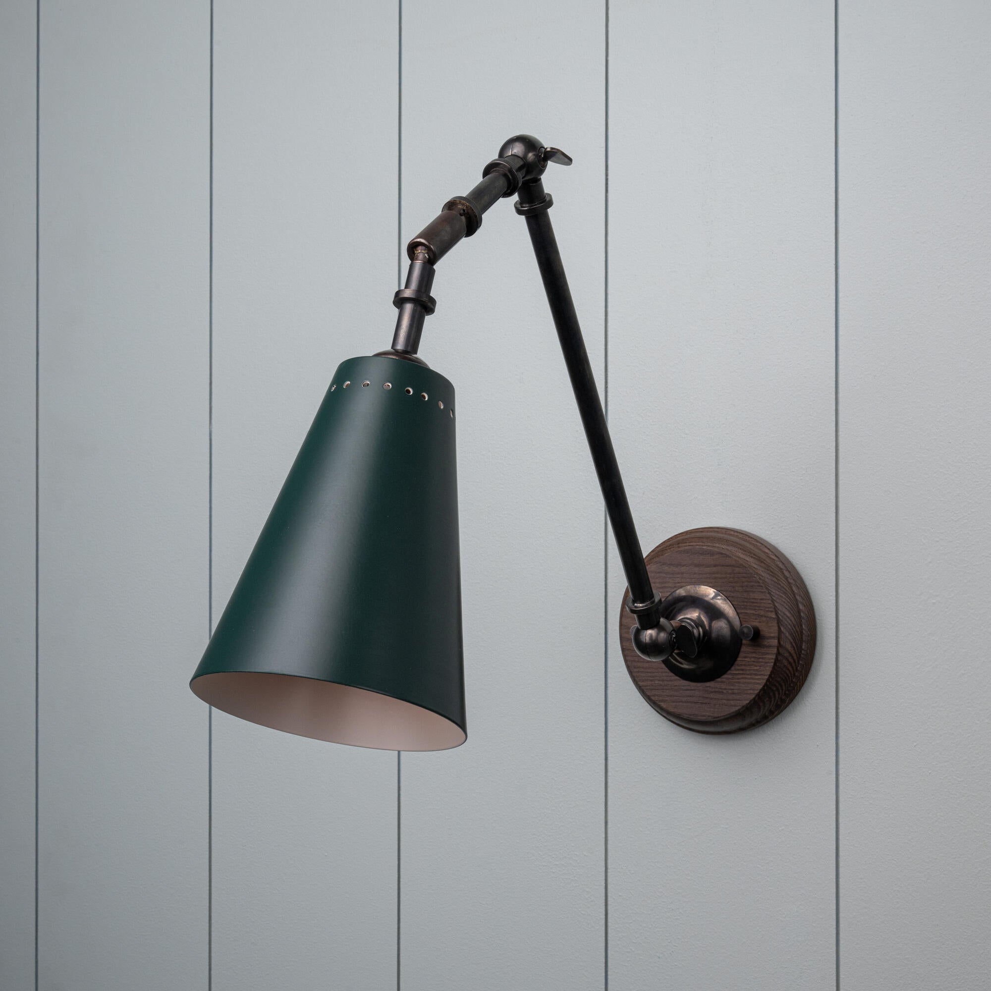 Limelight Waxed Brass Wall Light - By NiX