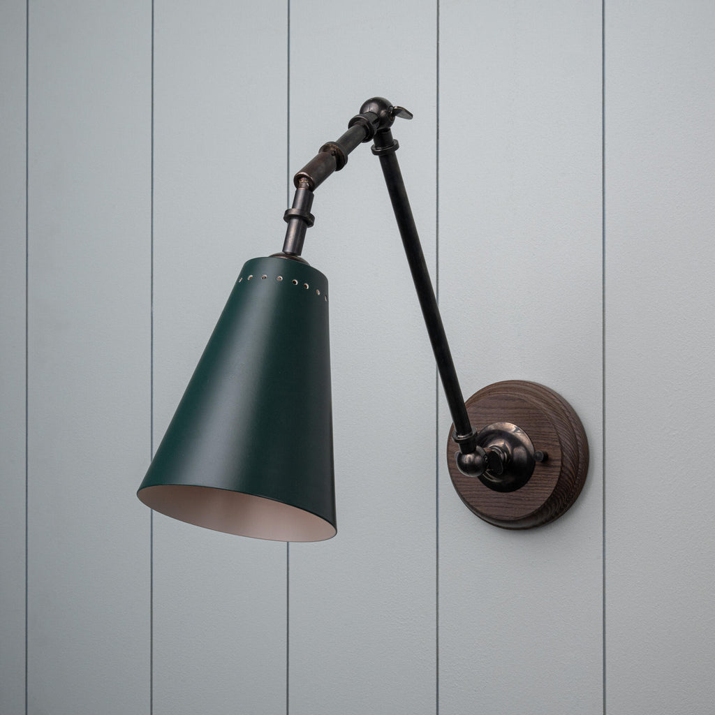 Limelight Waxed Brass Wall Light - By NiX
