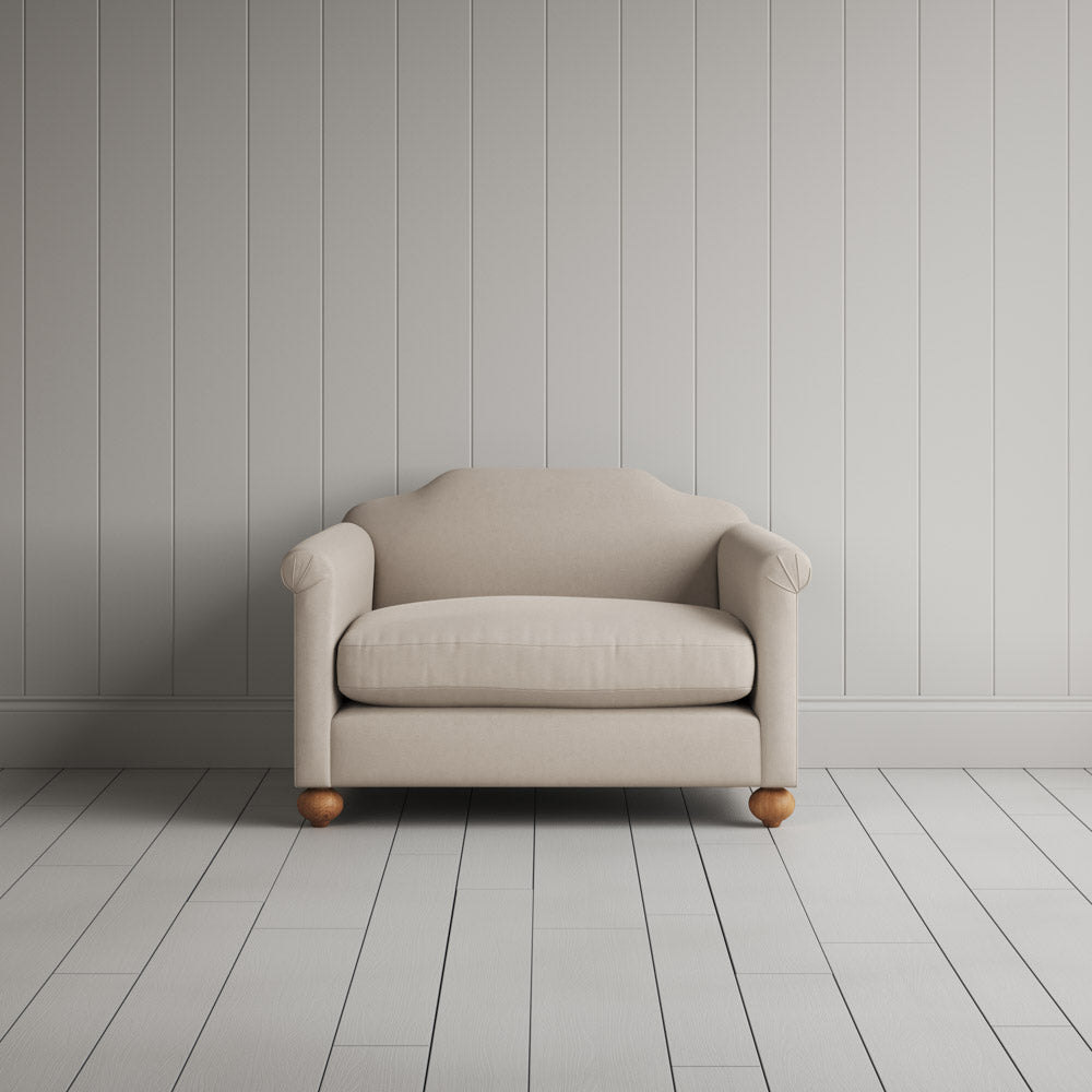 Dolittle Love Seat in Laidback Linen Dove