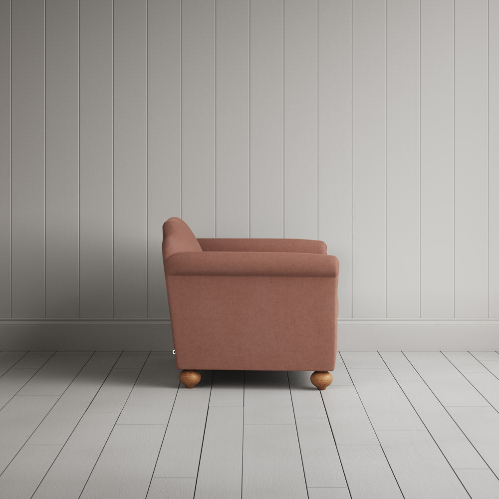 Dolittle Love Seat in Laidback Linen Roseberry