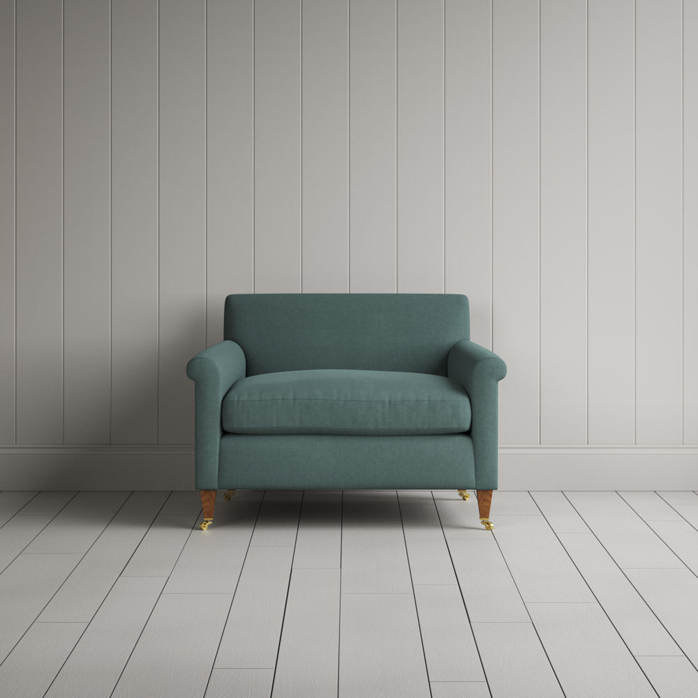 Idler Love Seat in Laidback Linen Mineral