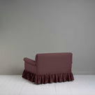 Back View of Curtain Call Love Seat in  Purple(Damson) - Nicola Harding & Co.