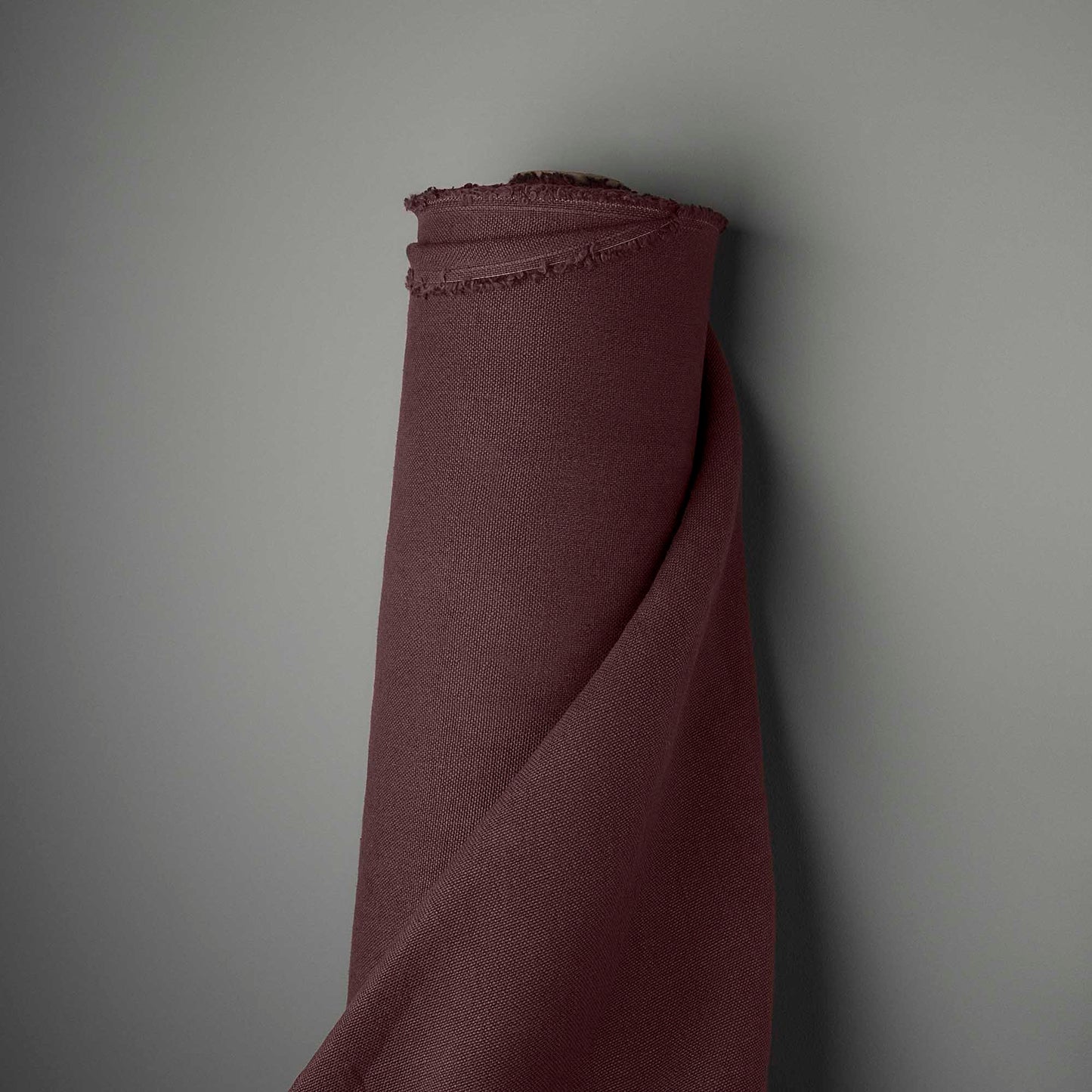 Fabric Roll in Laidback Linen Damson - Nicola Harding & Co.