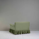 Back View of Curtain Call Love Seat in Green(Moss)