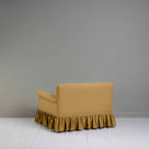Back View of Curtain Call Love Seat in Yellow(Ochre) - By NiX