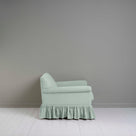 Side View of Curtain Call Love Seat in Sky Blue Color - NiX