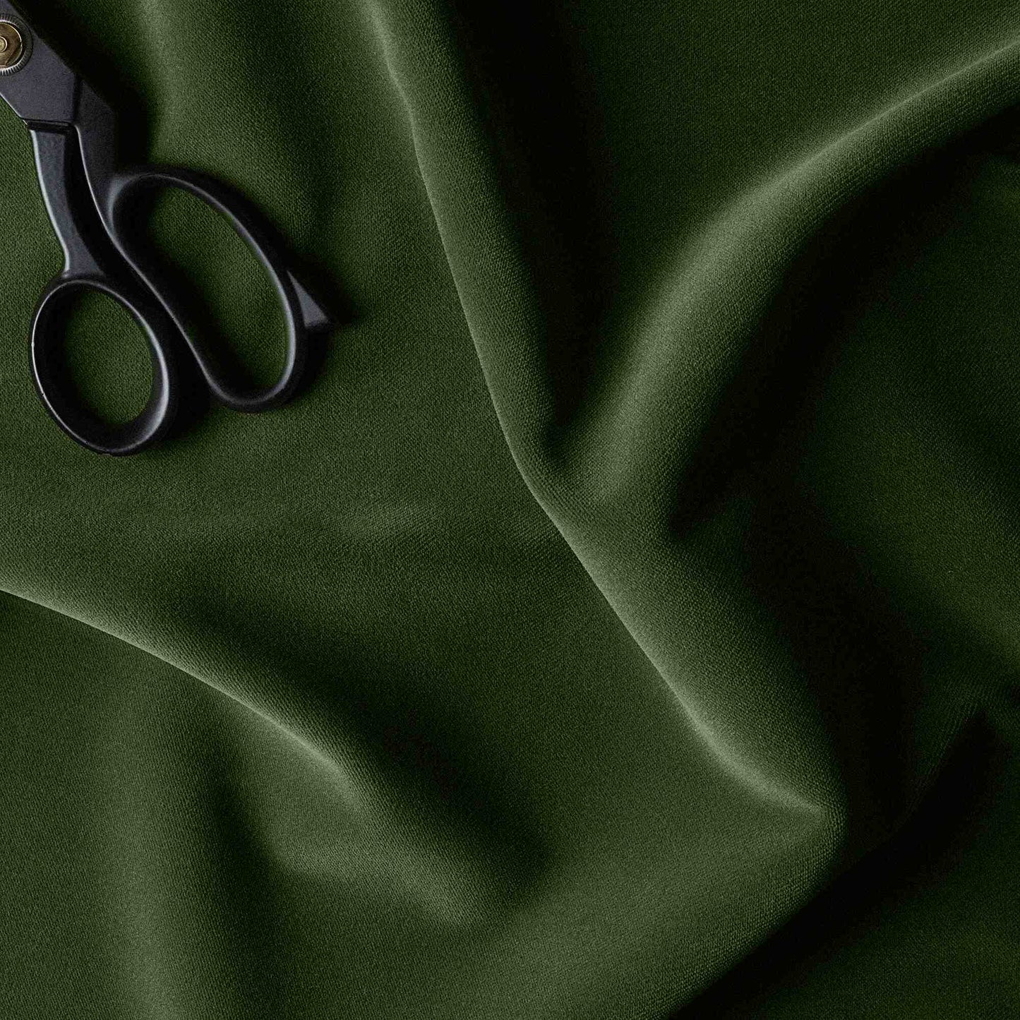 Intelligent Velvet Juniper, Fabric With Scissor - Nicola Harding